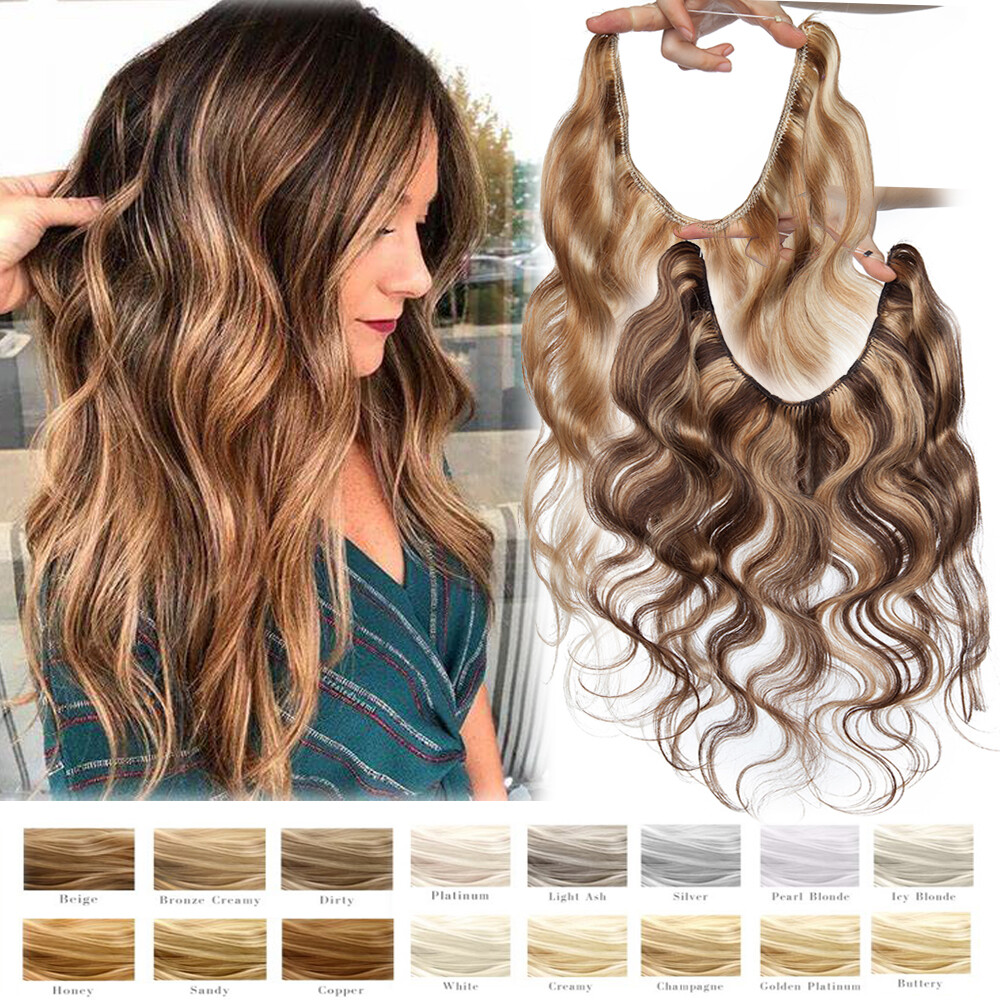 Russian Body Wave 100% Human Hair Extensions Secret Wire In Remy One Piece Wefts