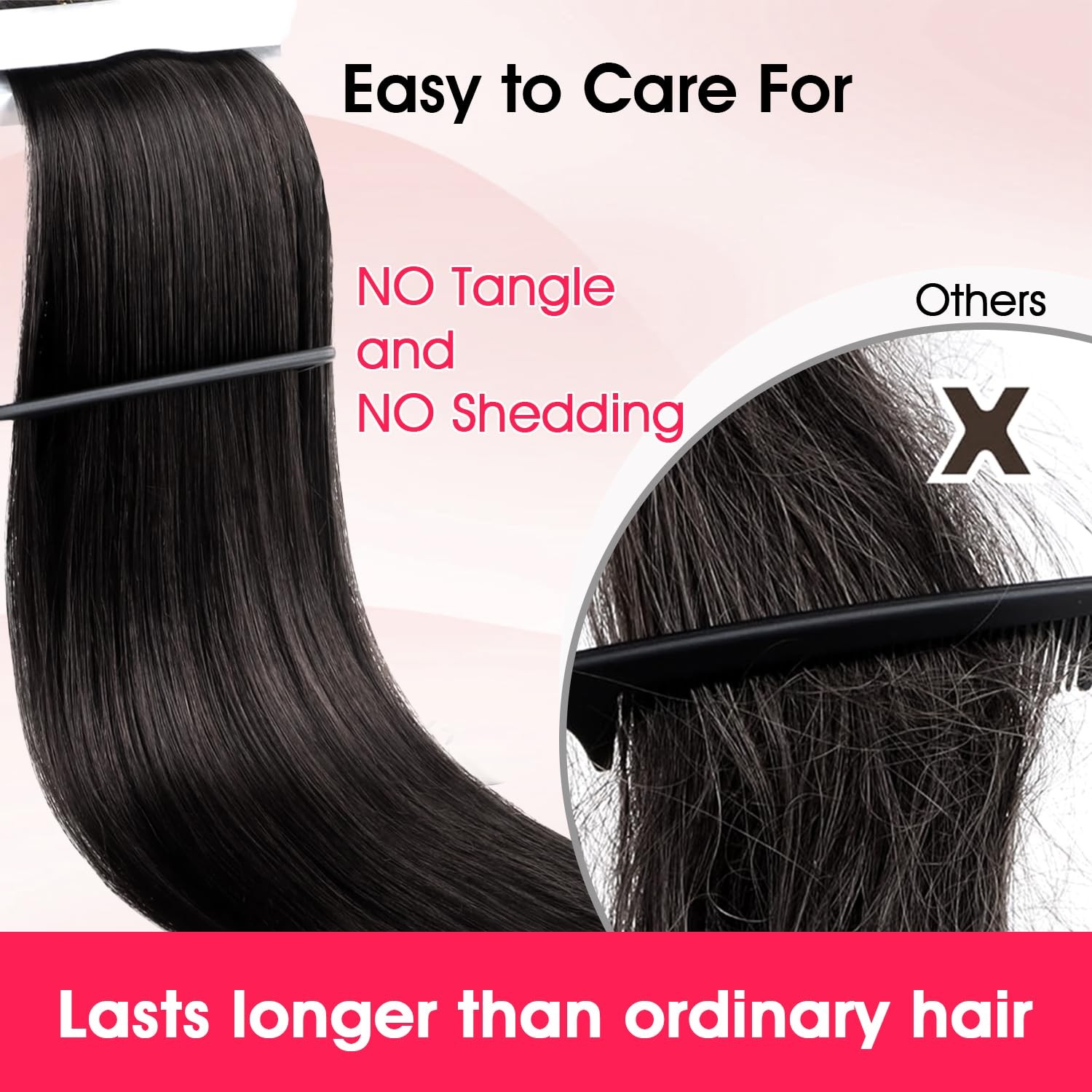 Yifute 16A Human Hair Bundles, 10 10 10 10 Inch Brazilian Straight Bundles Human