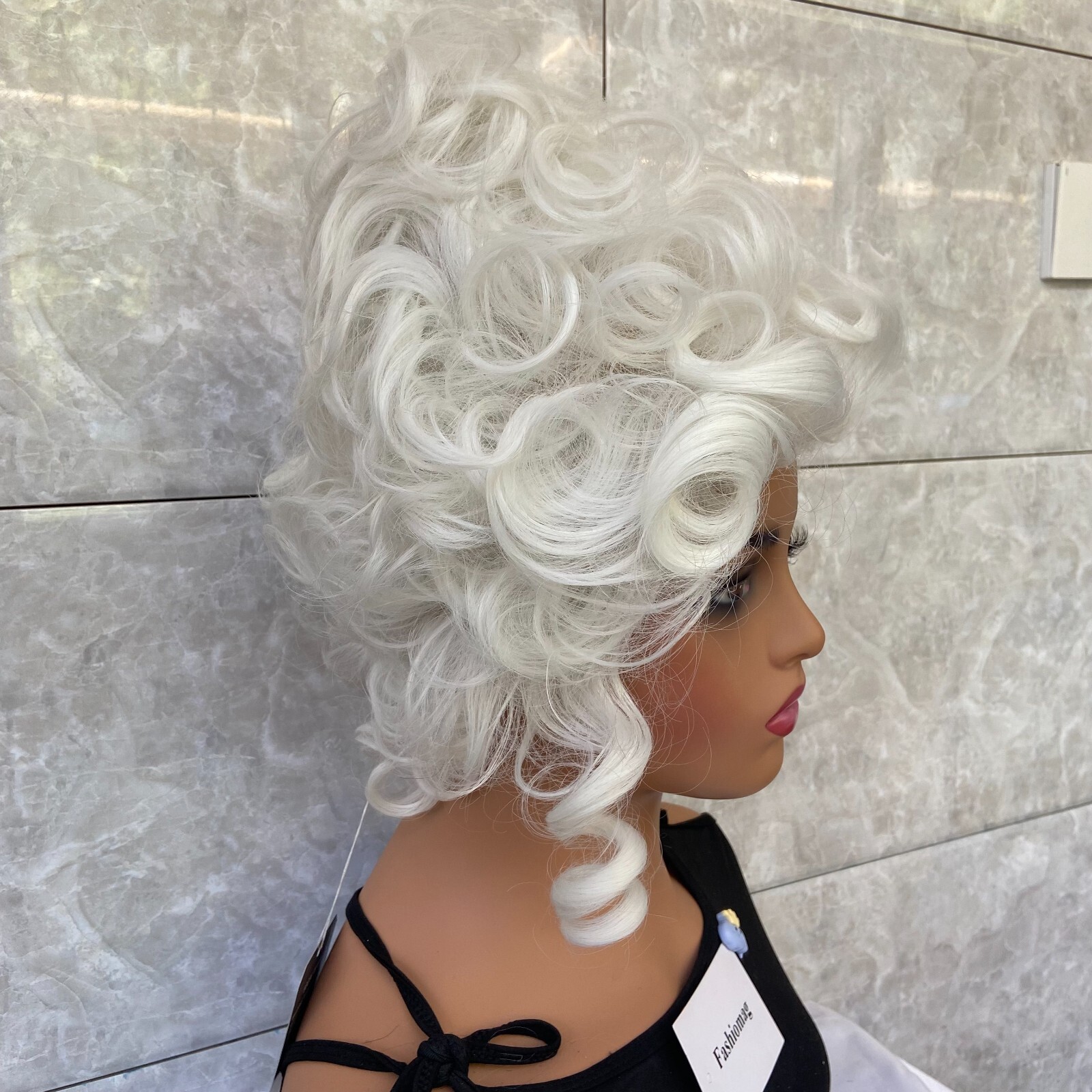 Marie Antoinette Synthetic Hair Cosplay Wig Princess Medium Curly Heat Resistant