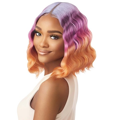 Crimp Deep curl style bob Lace front wig in Special colors – GEMINI