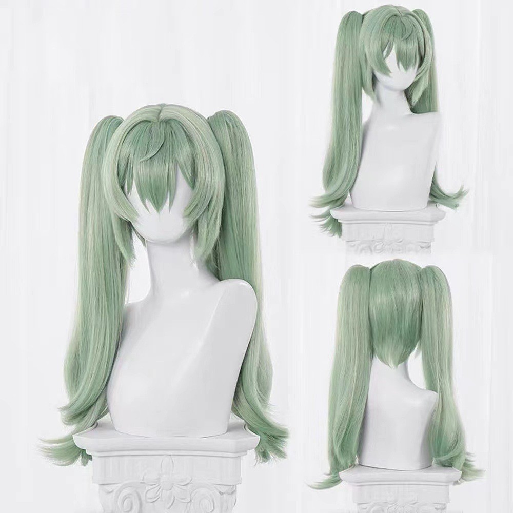 Zenless Zone Zero Corin Wickes Cosplay Wig Moss Green Wavy High Density