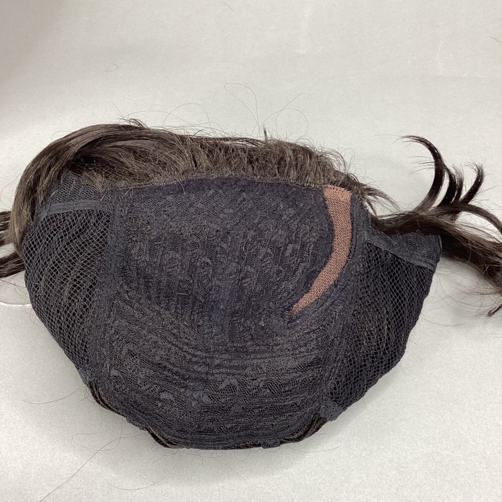 Grammy #4 Feather Bob Wig Dark Brown Lace C-Part Synthetic Classic