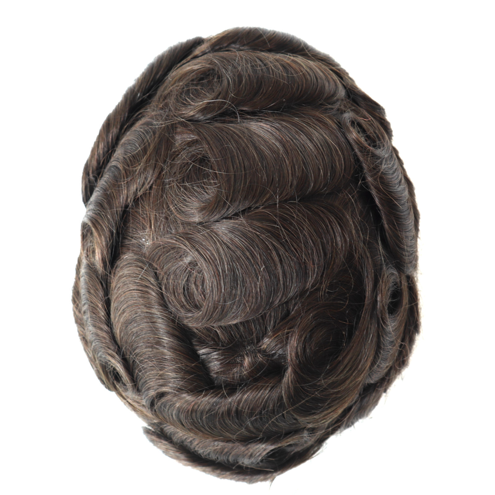 Toupee for Men Hair Replacement French Lace Human Hair Systems Hair Pieces BH Q6