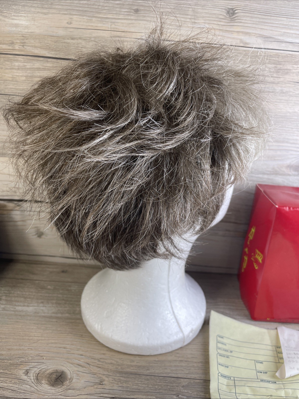 Zoe Wig by Rene of Paris 2349 Modern Pixie W/Bangs Sandy Silver