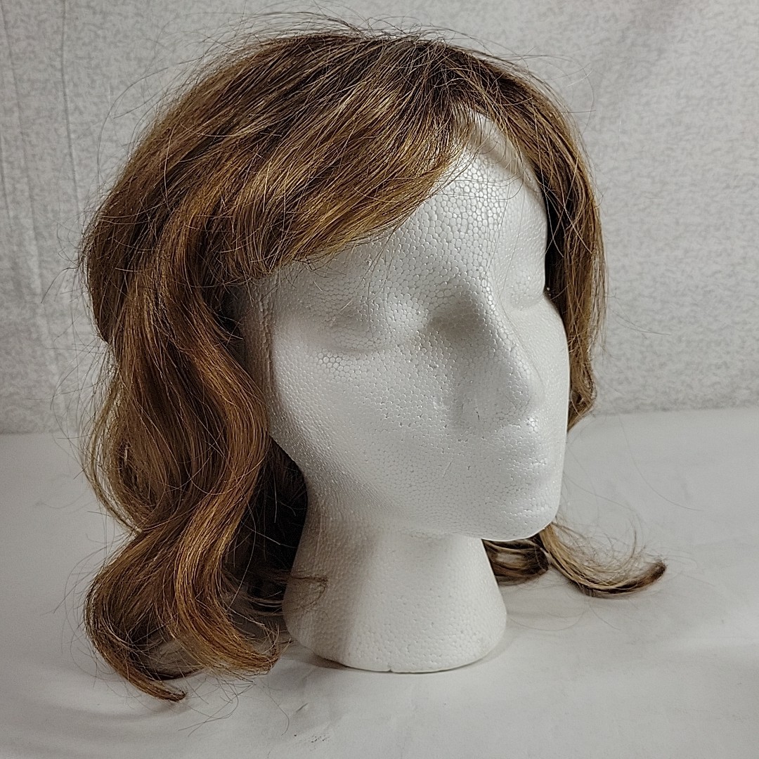 Envy Brittany Wig Creamed Coffee Color Synthetic Kanekalon Fiber EUC