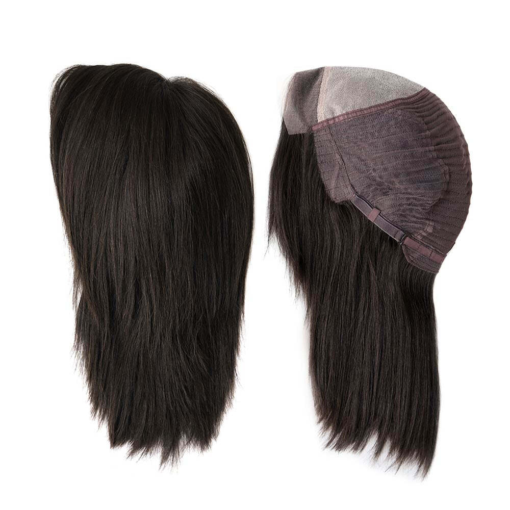 9 Inches Mono Top Wig French Lace Front Women Jewish Wig