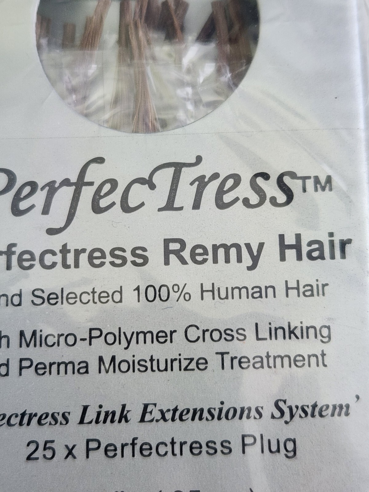 PerfecTress Remy Hair Plugs 14″ Light Brown (#10) 25x Lot Of 11pks Natural Body