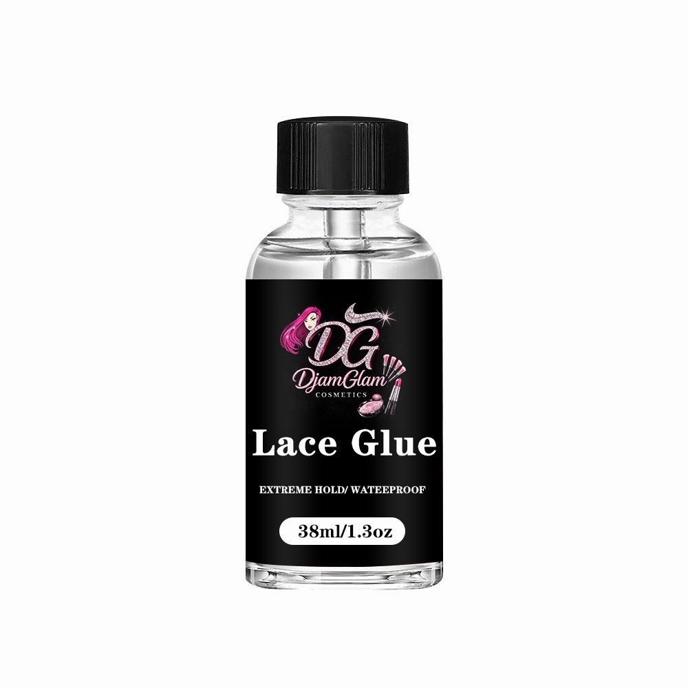 DjamGlam Cosmetics Lace Glue Extreme Hold Waterproof 1.3oz / 38ml