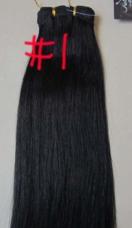 AAAAA 15″-32″ Remy Human Hair Weft Extensions Straight 100g Width 59″ More Color