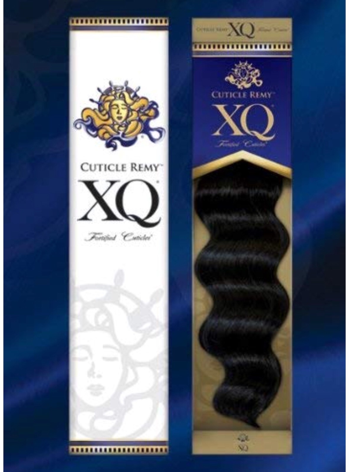 XQ CUTICLE REMY_YAKY 100% HUMAN HAIR WEAVE_Sensuous_Wave_16″_#2