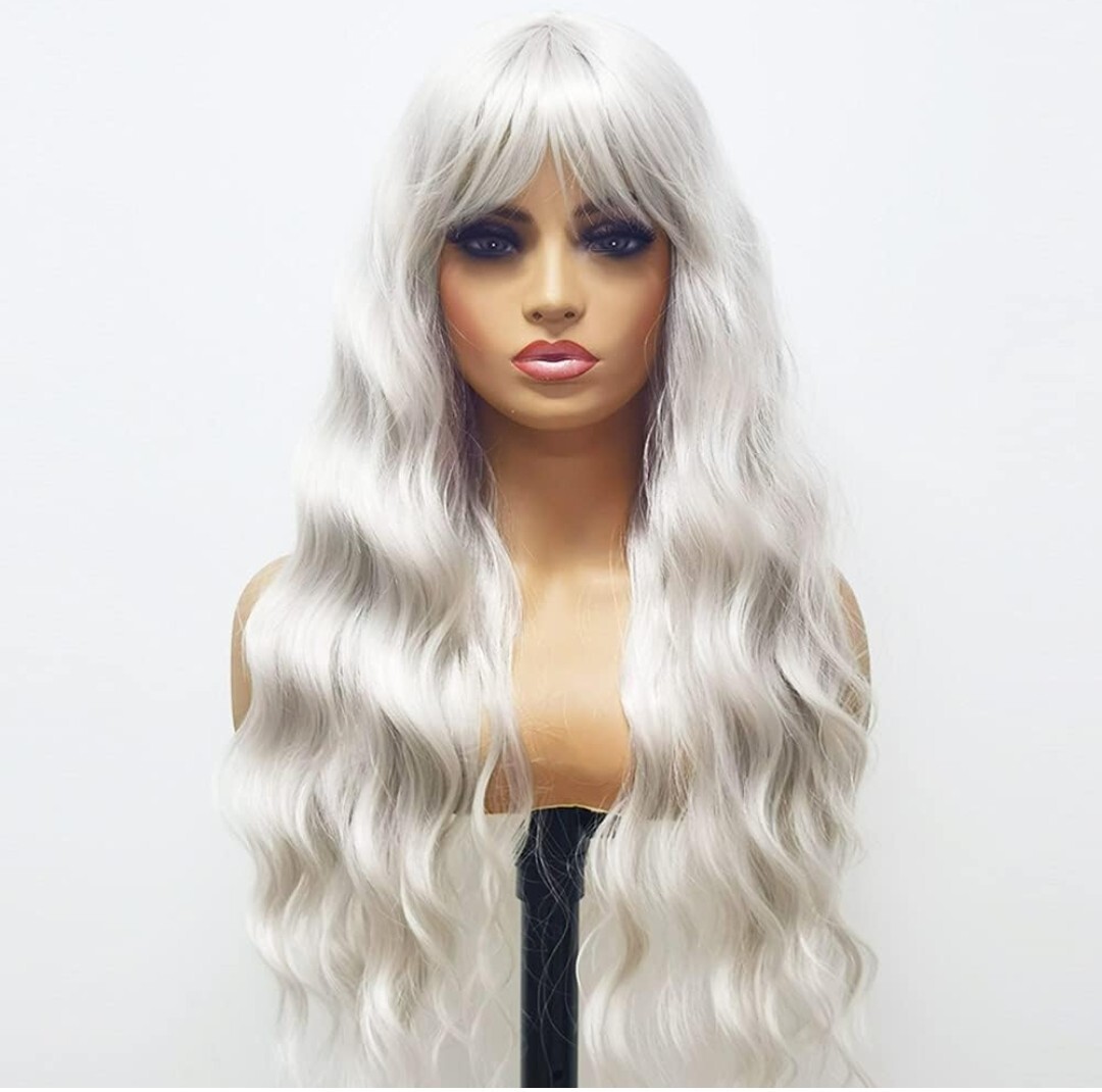 Andria Platinum Blonde Wig