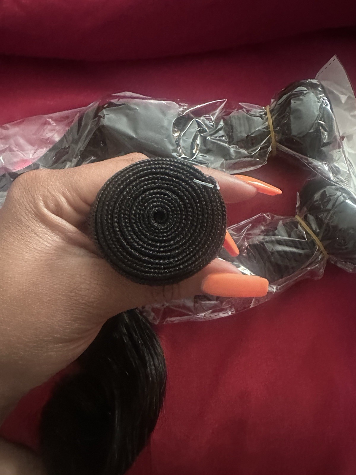 Brazilian 100% Human Hair Straight Weft Bundles Black 16/18/20 in (3)