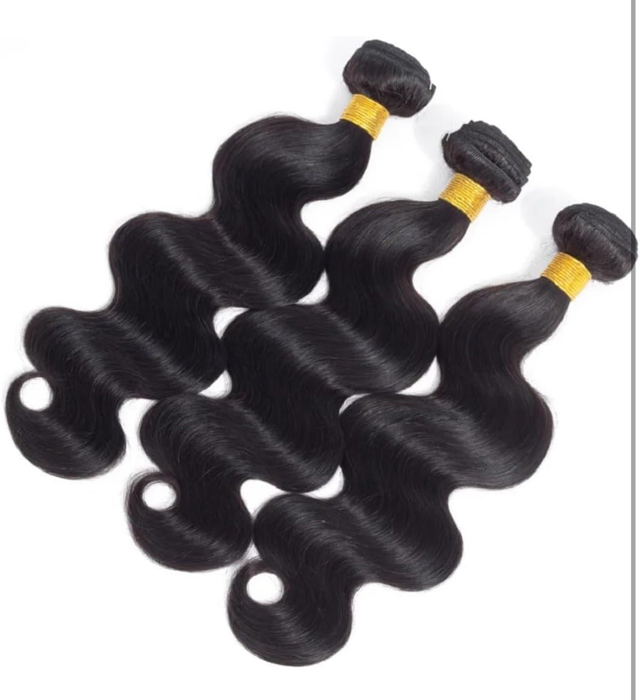 Fheaier Body Wave 4 Bundles Human Hair 14 14 14Inches 10A 100% Virgin Brazil