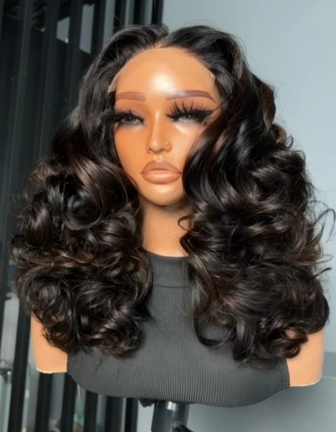 100% Vietnamese Human Hair, SDD, 5×5 HD Lace Closure Wig, Bouncy, 250% Density
