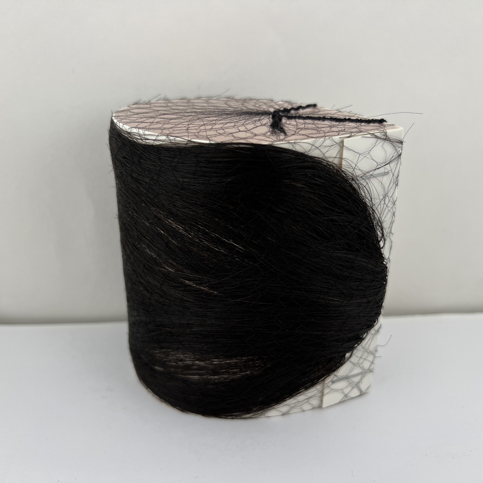 Clip-in Bangs Clip-on Curtain Bangs, BROWN BLACK + Accessories – FREE SHIPPING!