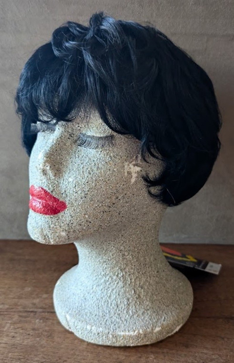 Motown Tress Wig, Style Chase, Color 1, Iron Safe to 400, Short, Adjustable, NWT