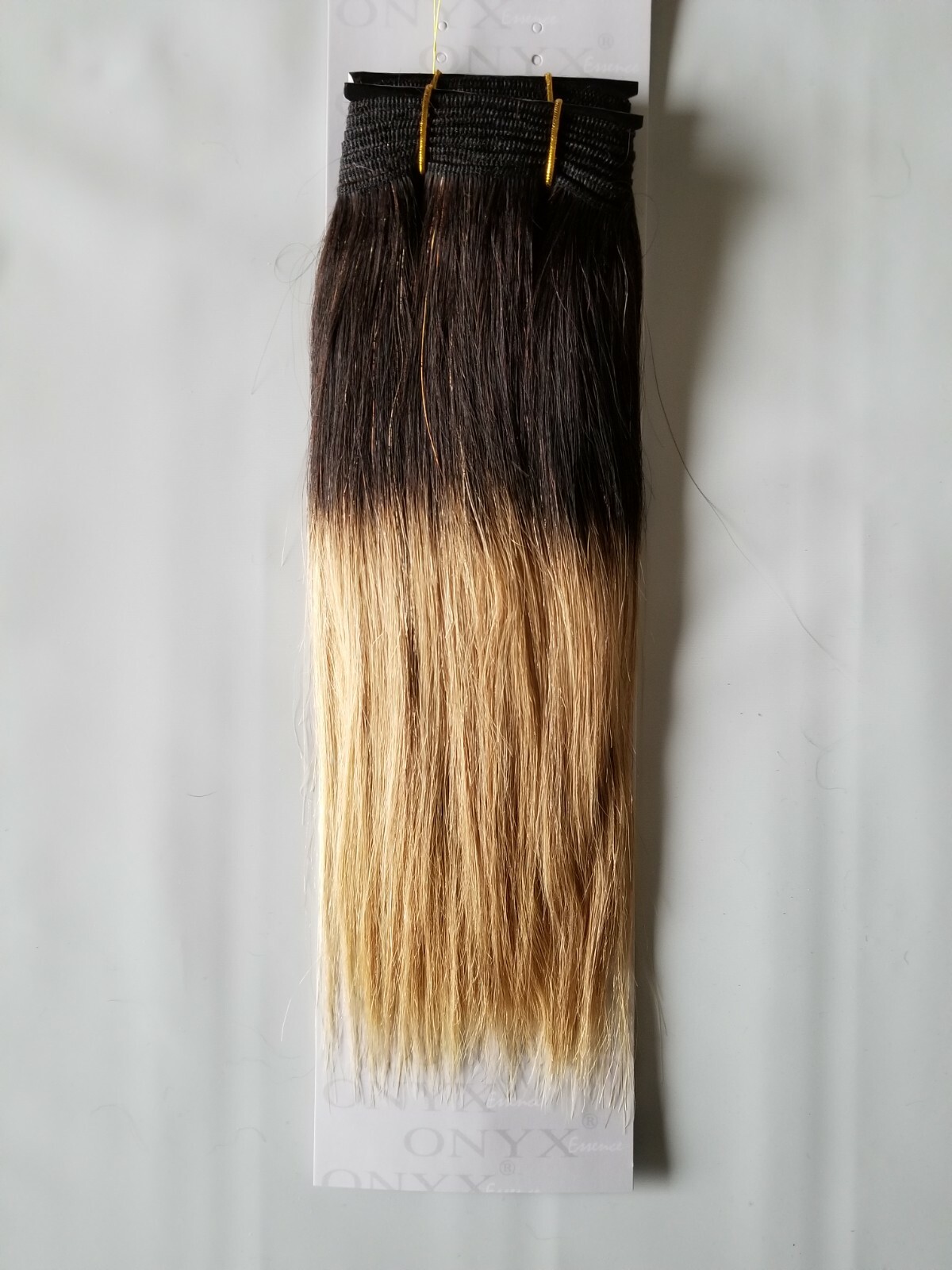 ONYX Black Diamond 100% Human Hair Natural Essence Yaki Weave Extension 10″~18″