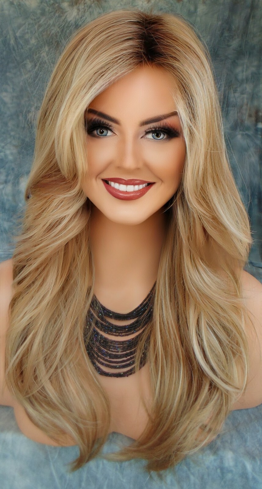 ANGELICA | ROP NORIKO WIG | COLOR NUTMEG F | LONG FLOWING WAVES SEXY CUTE 502