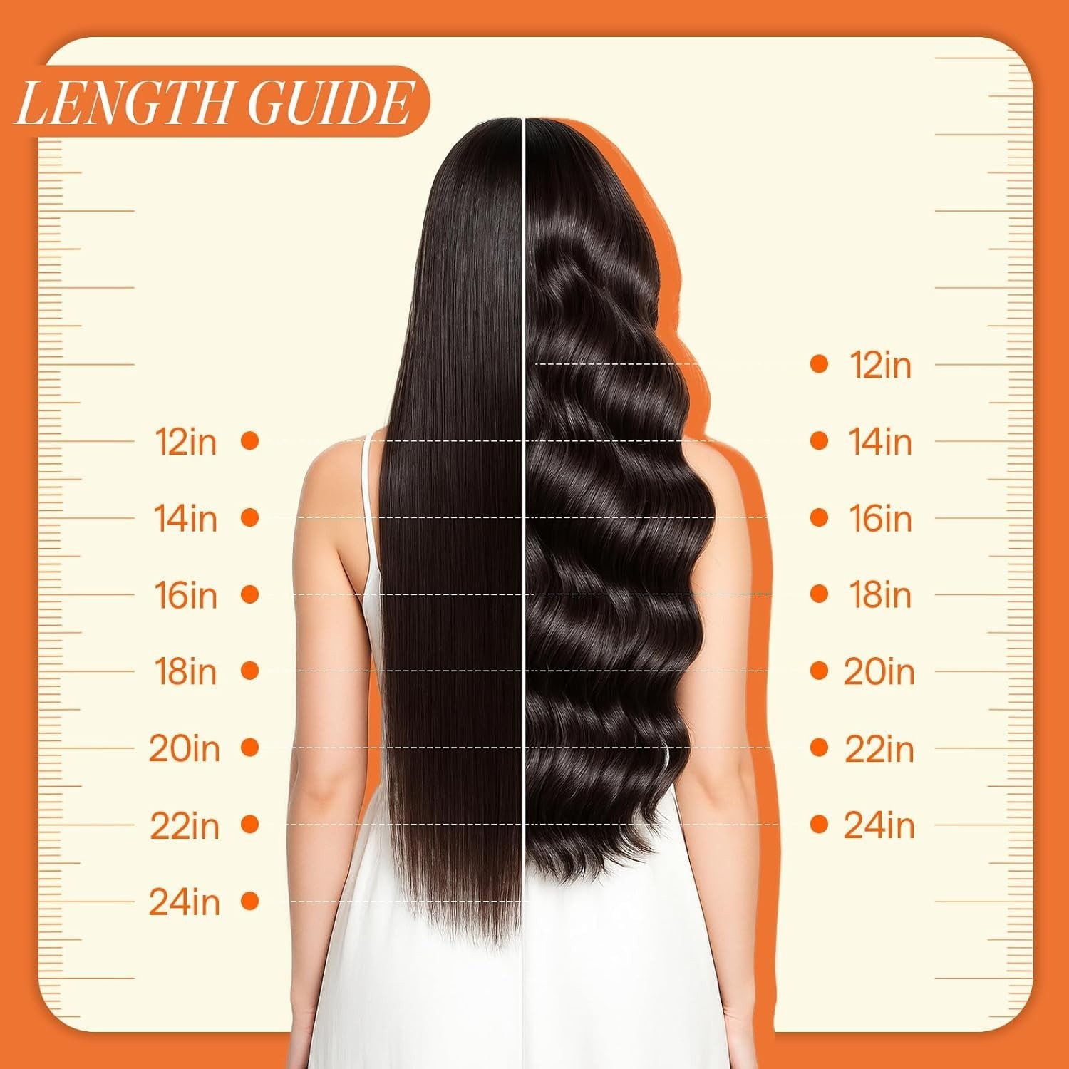 Customizable 18 Inch Blonde Clip-Ins – Real Human Hair Extensions, 120g Set