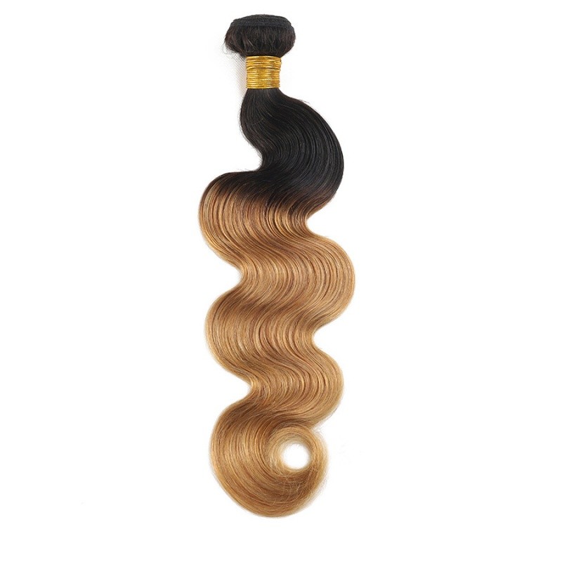 9a human hair bundles gradient color body wave weft color piano color wig hair