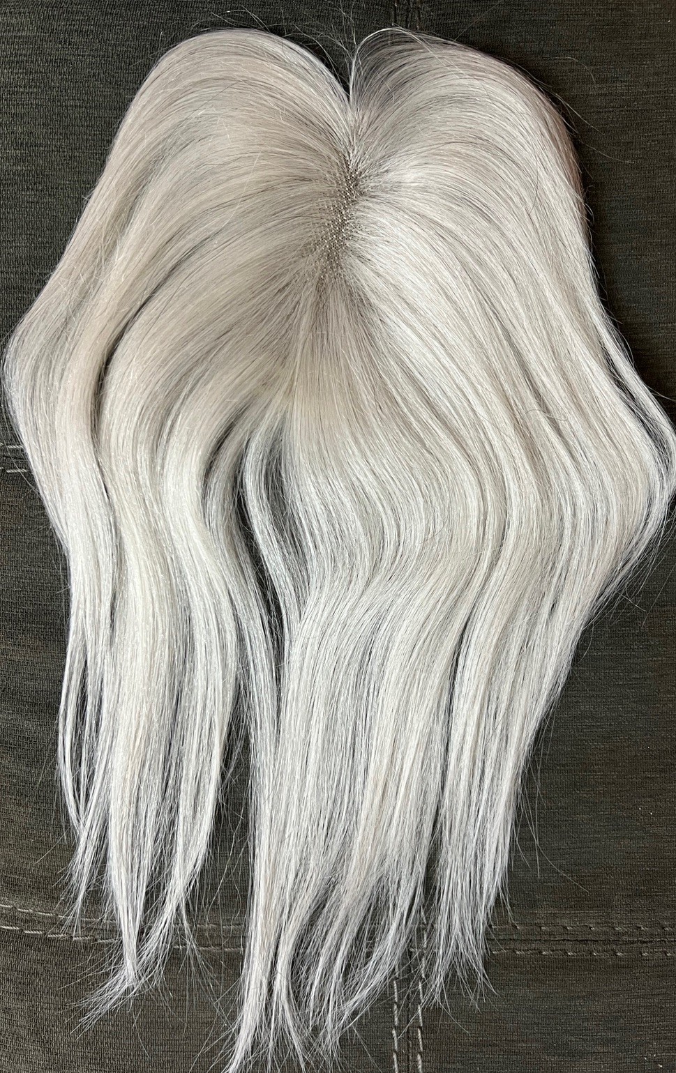 Hair Lonai Gray Top Closure 12-14″ Straight 1-Piece Extension Beauty Accessory