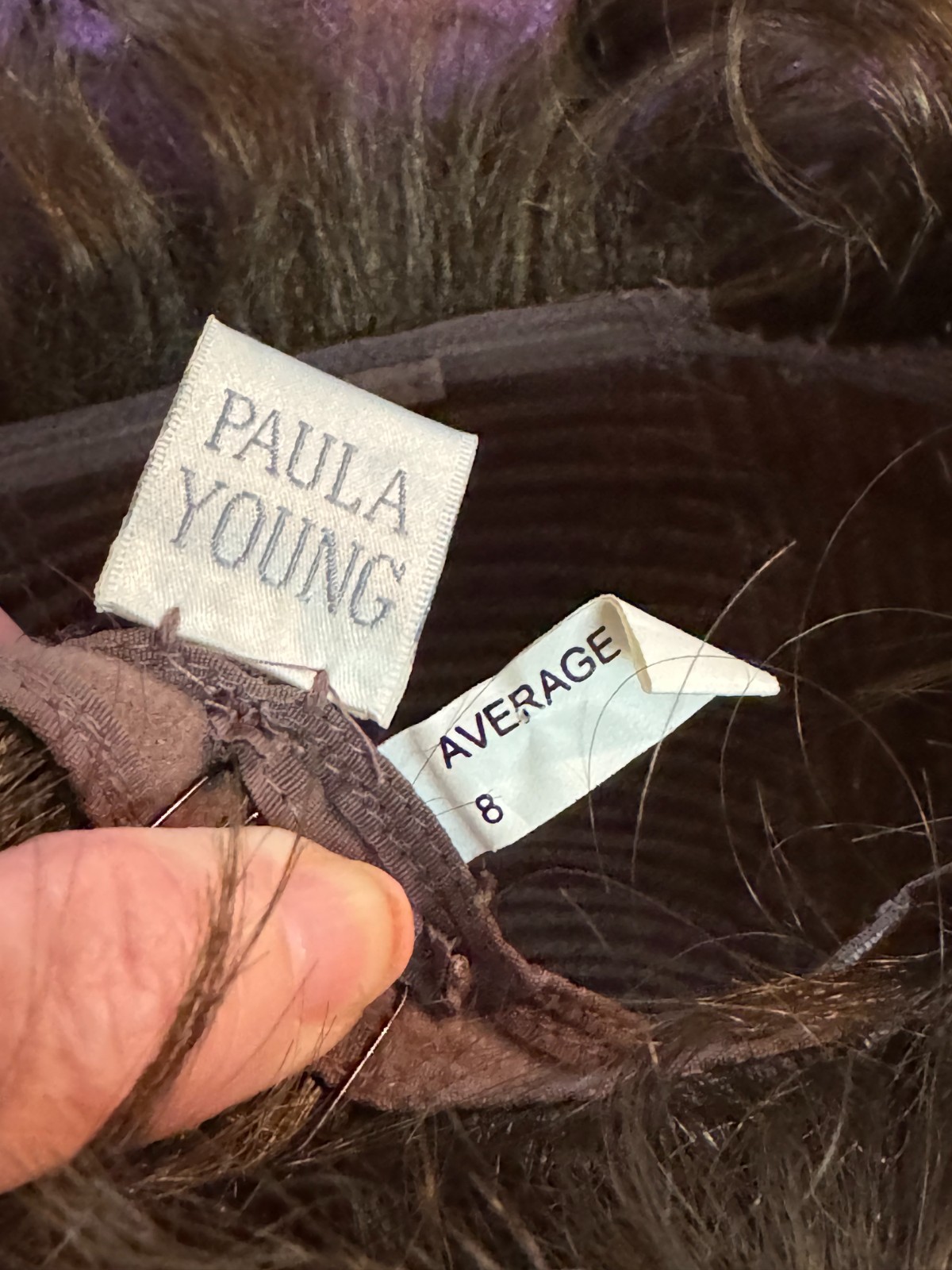 Paula Young A2412 Brunette Wig – Average 8 (Preowned)