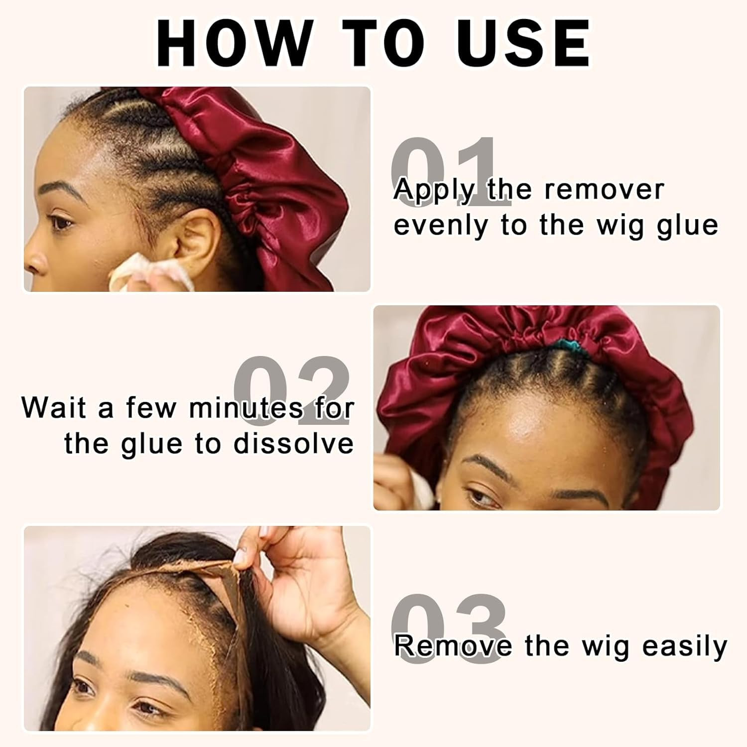 Tape in Extension Remover for Hair Extension Hair Glue Remover Tape Gentle & Eff