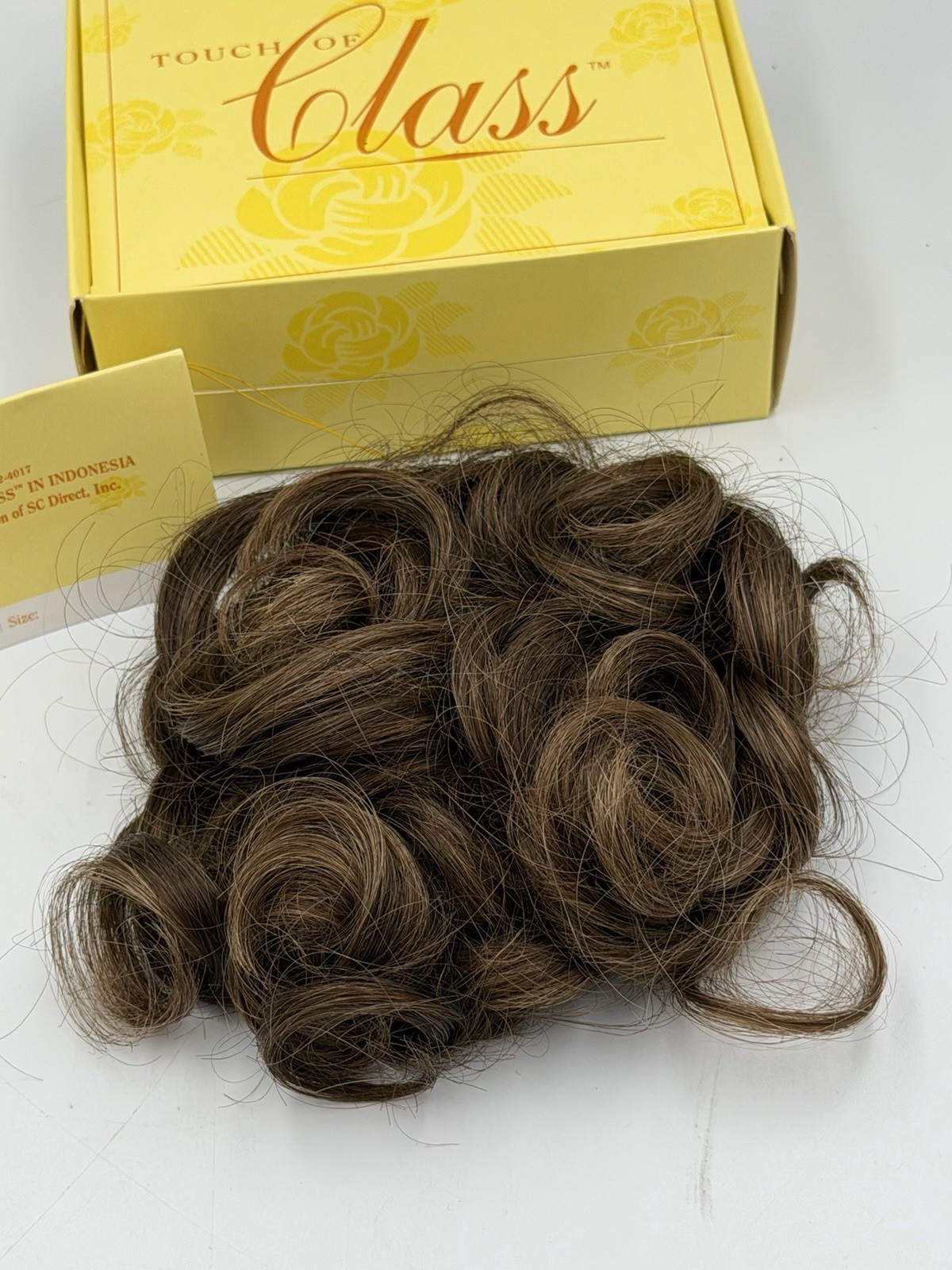 New Paula Young A 1039 Delite Color 8/12A Brown Mini Wiglet Glitz Baby Pageant