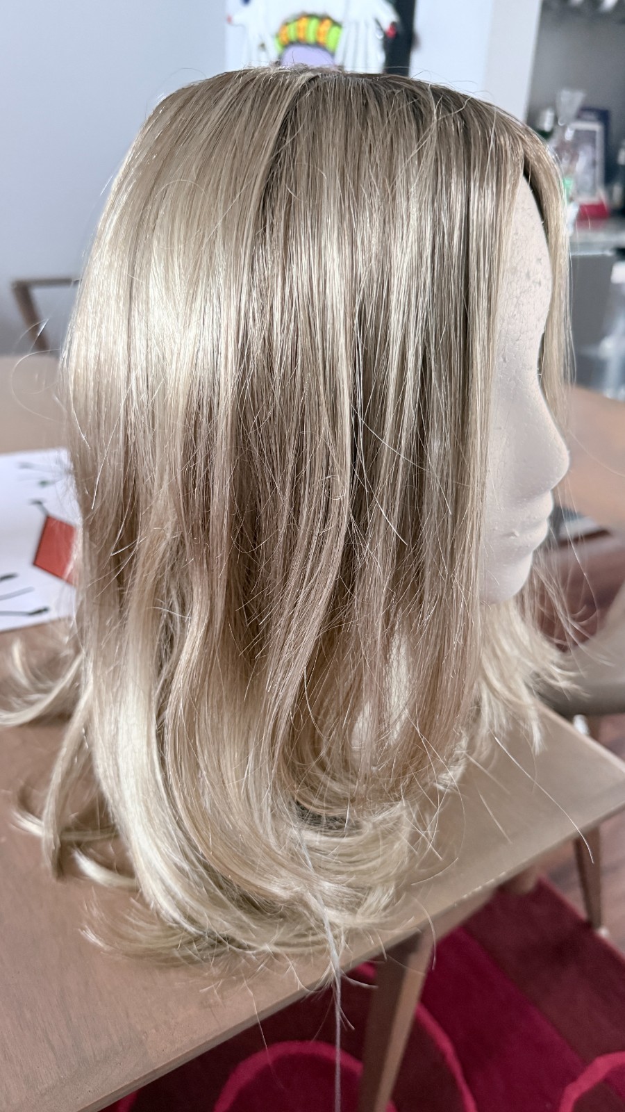 BLISS Wig by Tressallure Mono Top Lace Front NWT Color is Chiffon Candy
