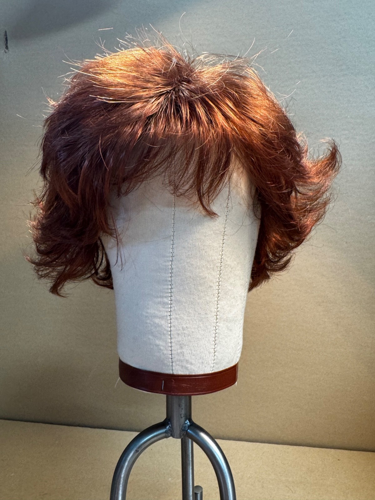 Toni brattin marvelous wig in RED Copper Sexy synthetic  Good Quality. #3 gypsey