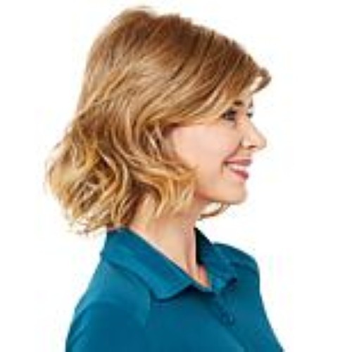 Gabor Essentials Visionary Modern Bob Wig – Med Brown – Average – New