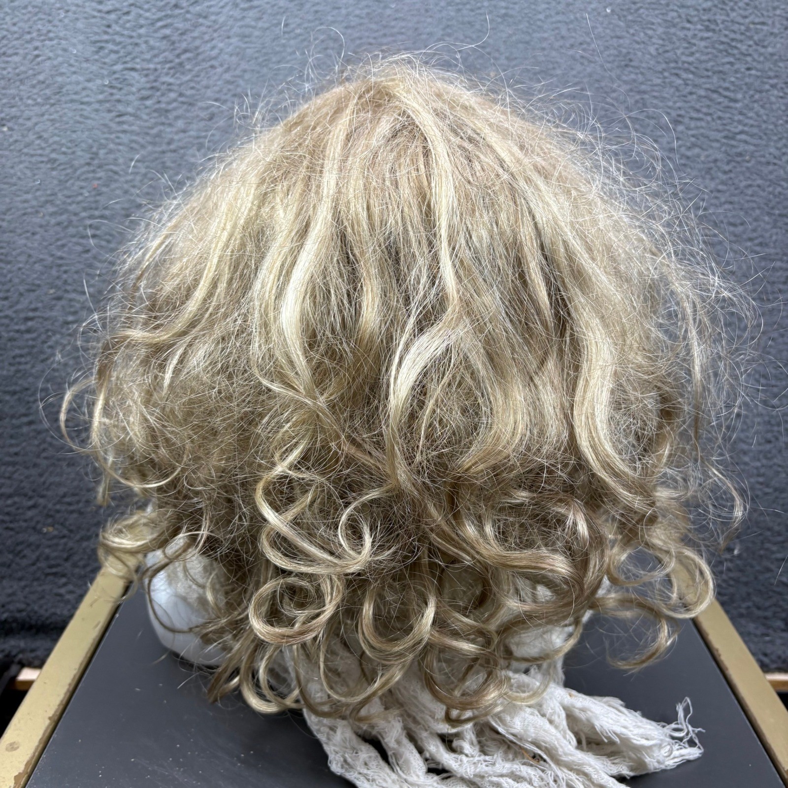Statements by TWC Mystery Sweet Blonde Curly Wig Modacrylic Fiber Average Size