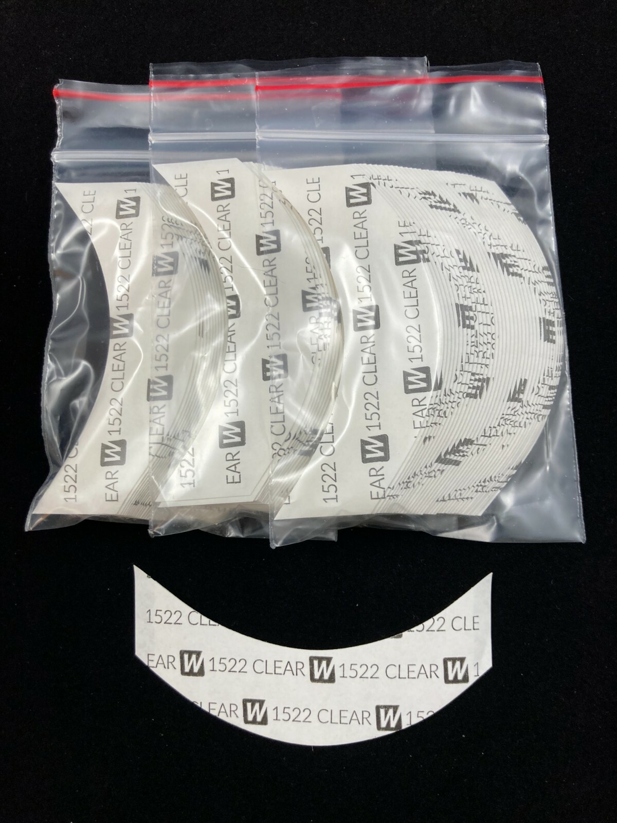 Walker 3M 1522 Hairpiece Tape 108 Pc CC Contour 3 Packs Poly Wig Toupee PRIVATE