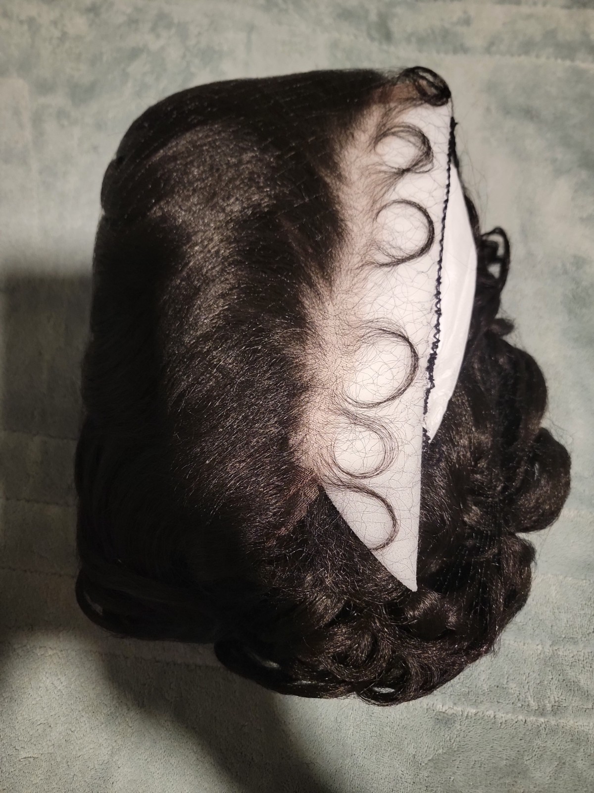 13×6 22in Body Wave Lace Front Wigs Veralux Fiber Blend Pre Plucked 250% Density