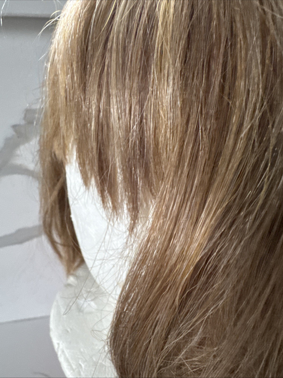 Rene of Paris Synthetic Wig Short Bob with Bangs Blonde Highlighted