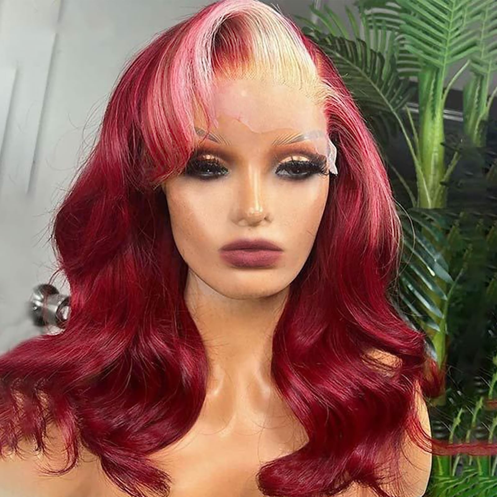 Andria 13X4 Short Lace Front Wig Natural Colorful Loose Wave Lace Frontal Wigs