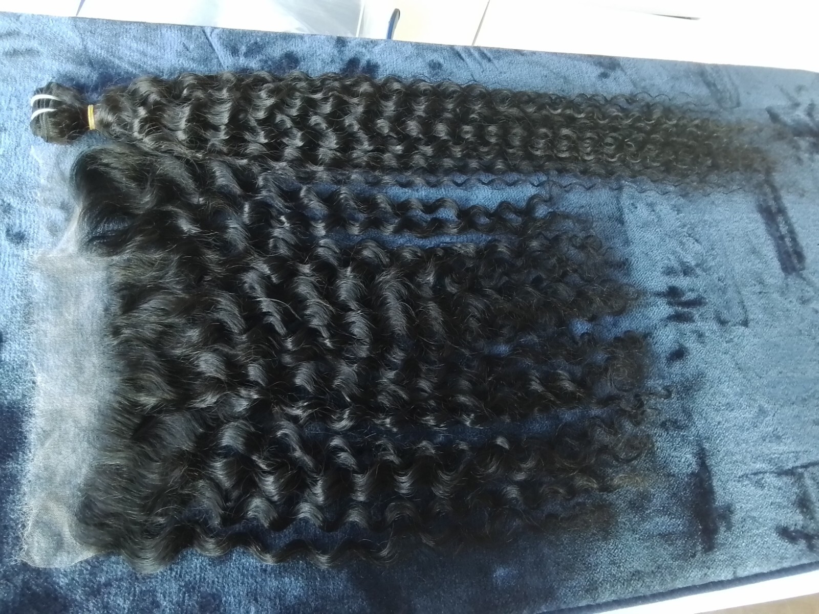12A BRAZILIAN RAW VIRGIN HUMAN HAIR WATER WAVE BUNDLES 32+24INCH 13X4 HD FRONTAL