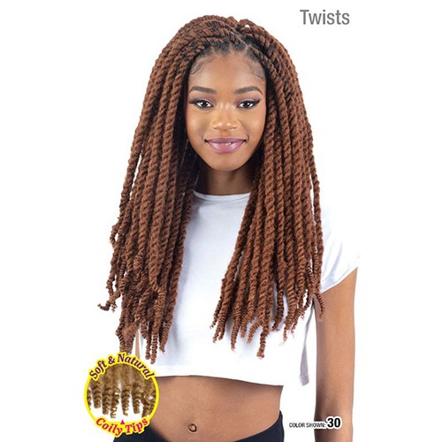 Equal Freetress 3X Cuban Twist Soft & Natural 16″