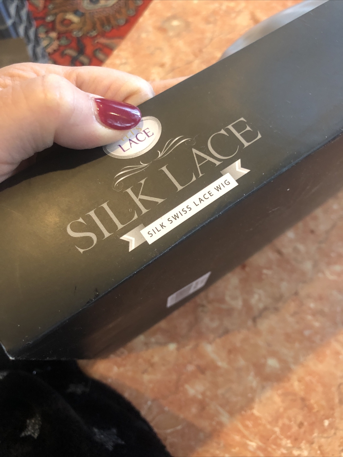Silk lace sl.Lily a wig freestyle part Silk Base Swiss Lace