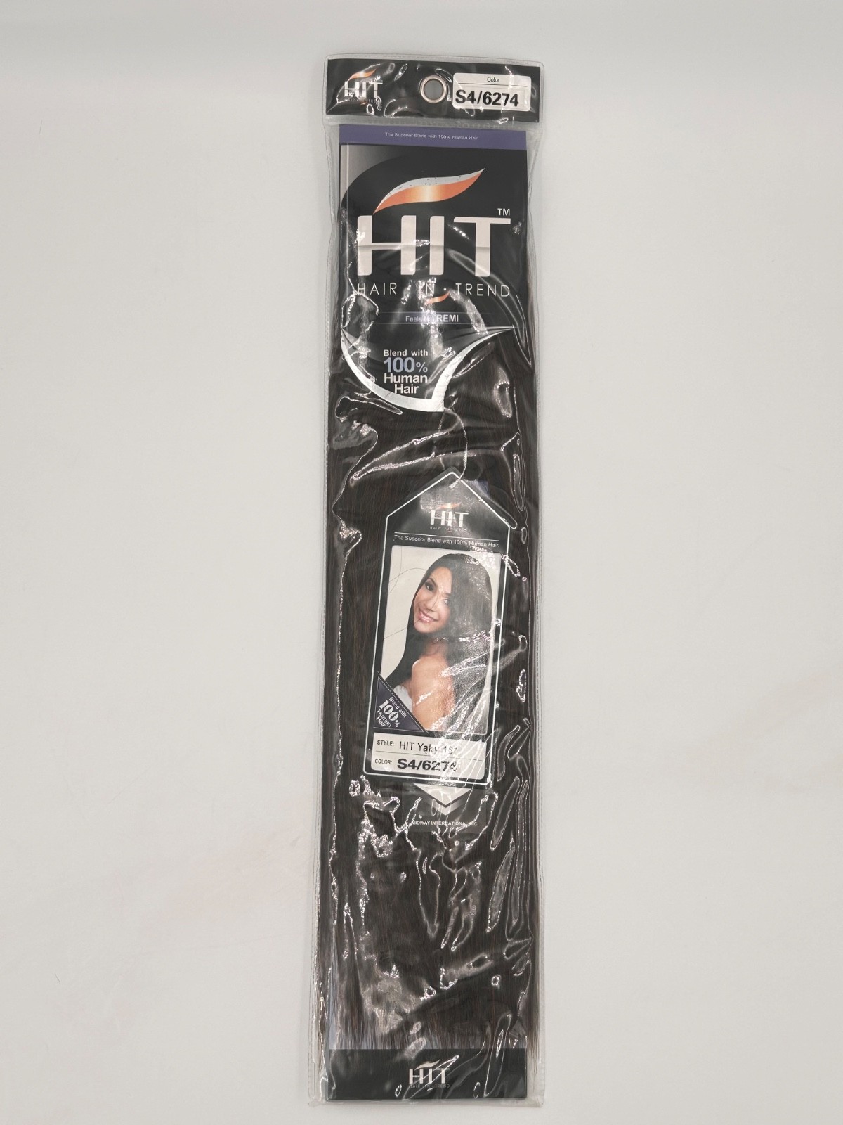 HIT Hair In Trend Yaky 18” Blend Human Hair Weave S4/6274
