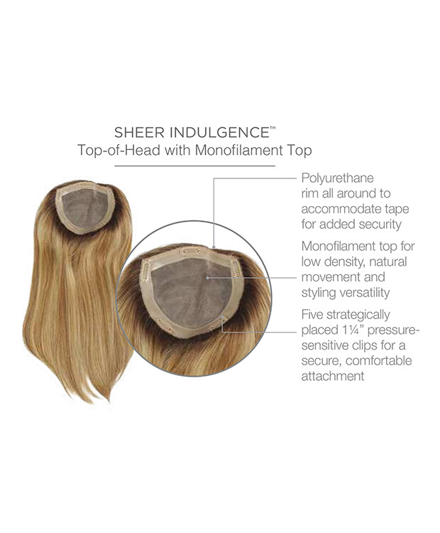 GILDED 18″ TOP PIECE Raquel Welch U ChooseColor61/2″x63/4″CertifiedRemyHair5STAR