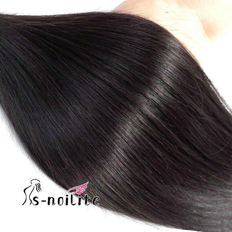 CLEARANCE Clip In 100% Real Human Remy Hair Extensions Full Head Highlight LONG