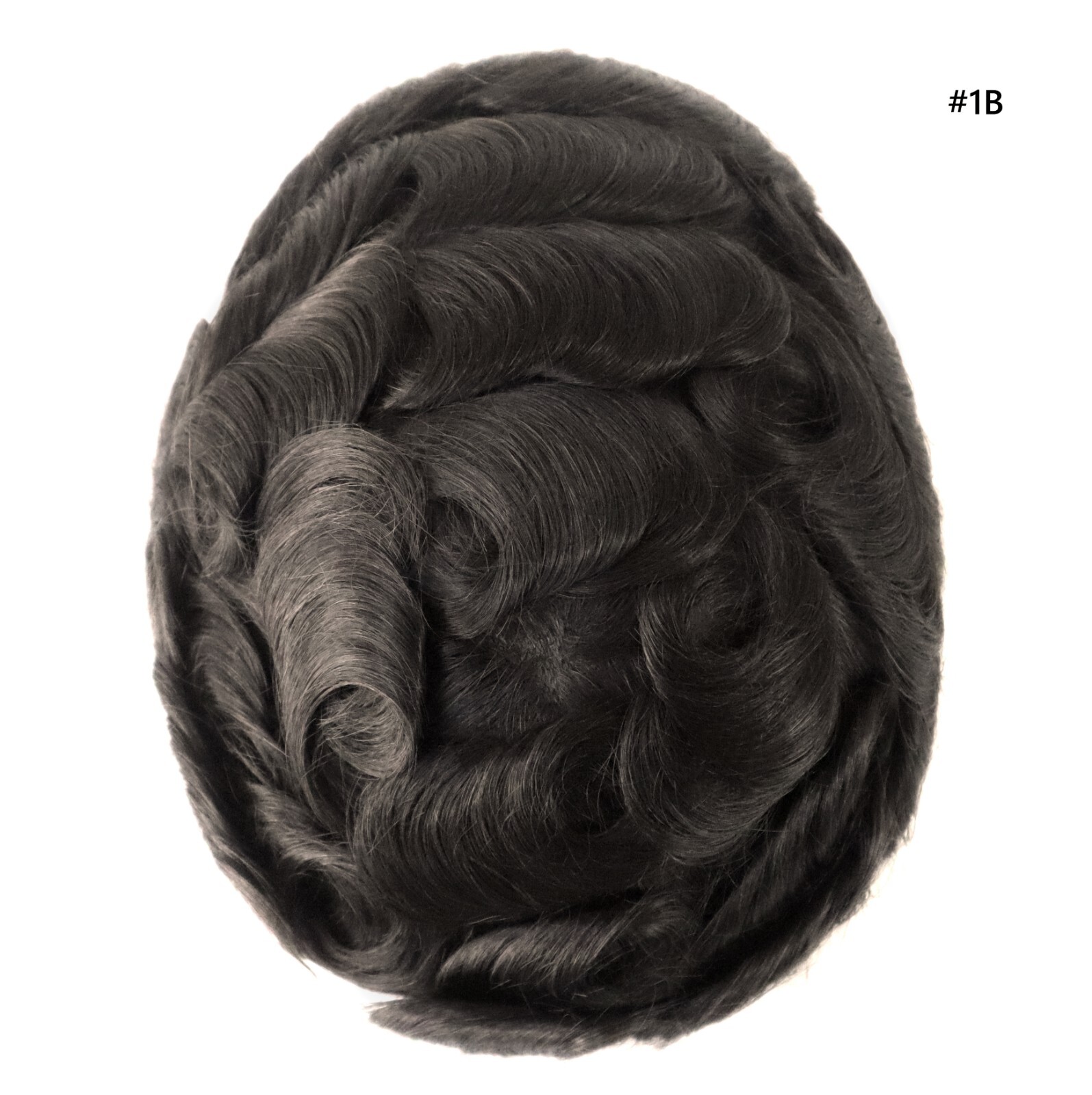 Mens Human Hair Replecement Systems All Thin Skin 08-10mm Toupee Hairpieces 8×10