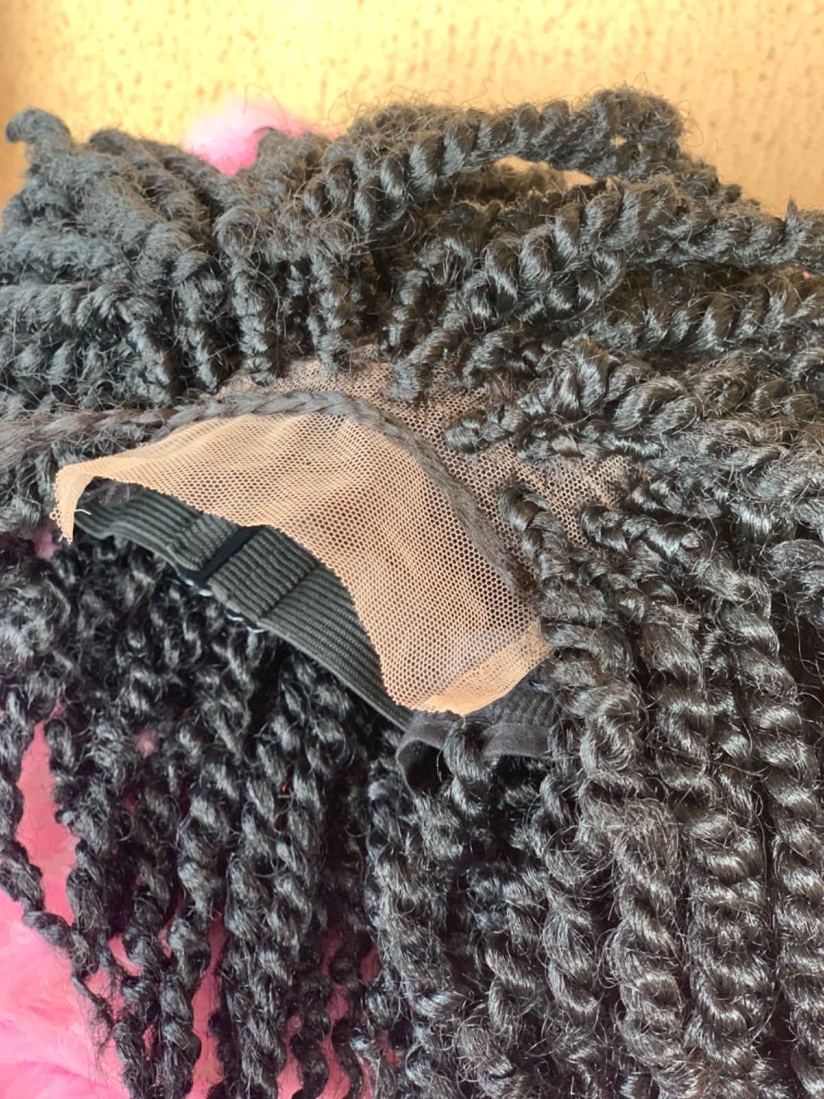 kinky twists wig, styles for natural hair, braids wigs for black women