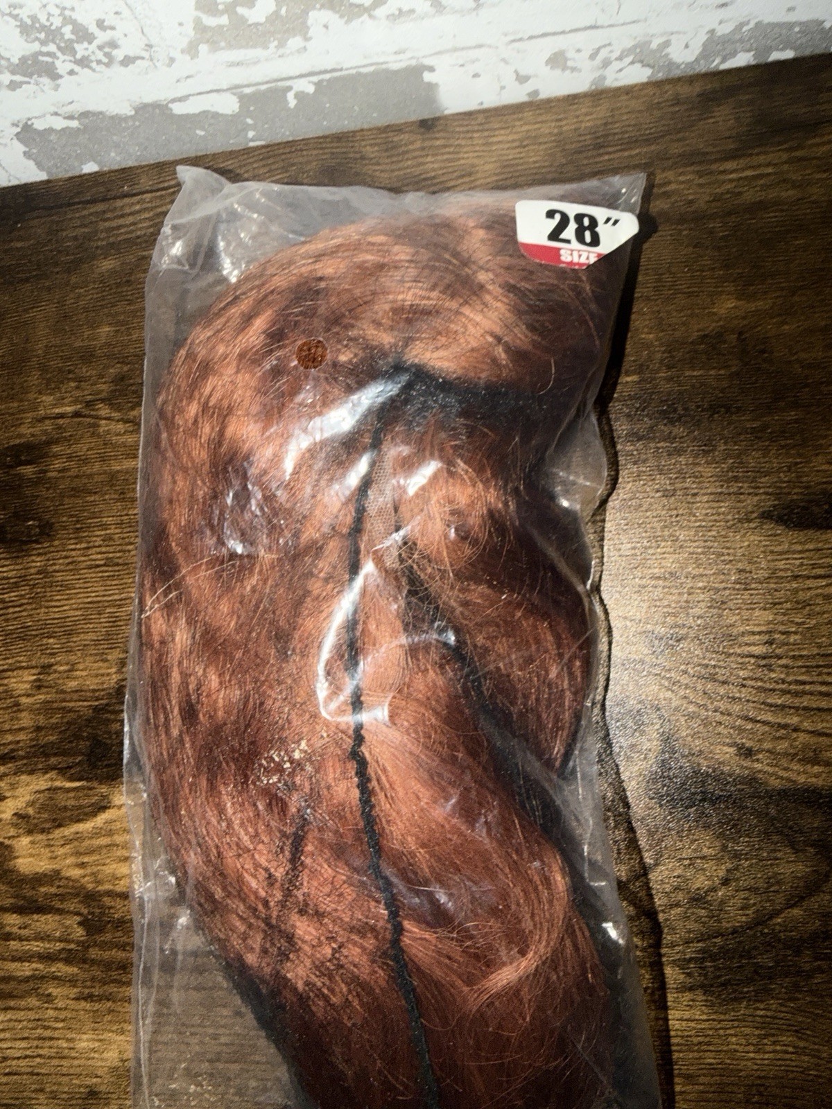 New in Bag! – 28” Wig Hair Piece – Copper Auburn