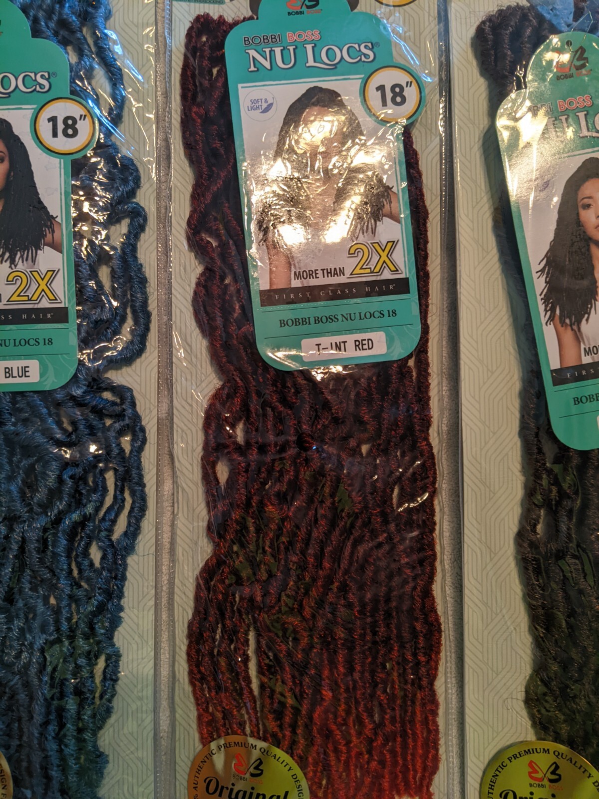 1 Lot Of Bobbi Boss Braided Hair Extensions 14″ And 18″ 60 Pieces