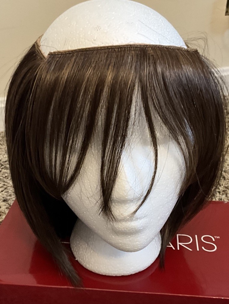 HALO BOB Wig by Rene of Paris Marble Brown Color, Great For wearing with a Hat