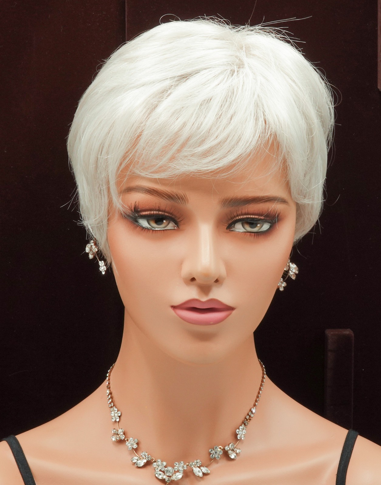 CARA 100 DELUXE Wig by ELLEN WILLE, 60 White Mix CLEARANCE Mono Top + Lace Front