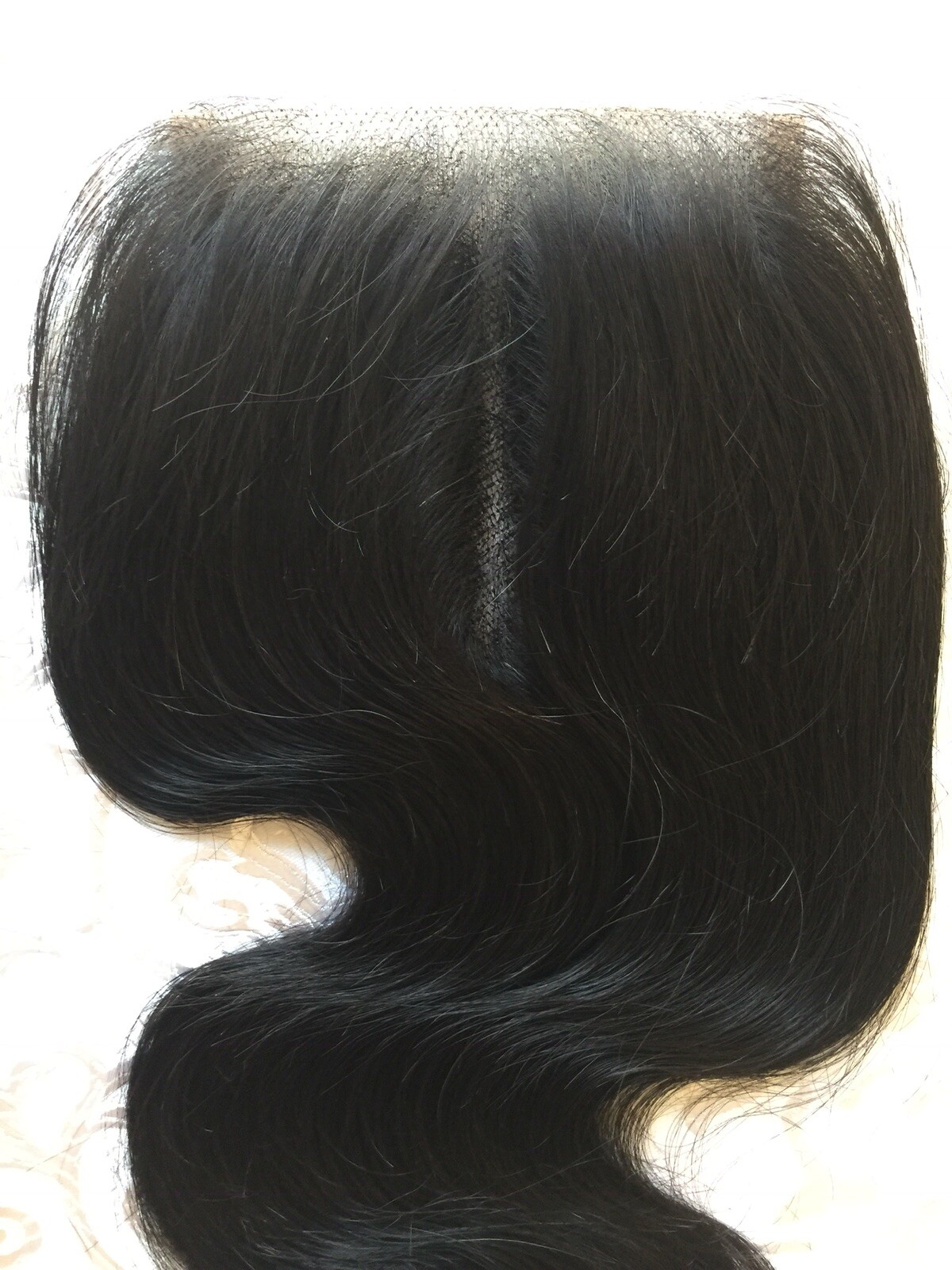 Brazilian Raw Hair 4×4 Closure Body Wave 14Inches 1B