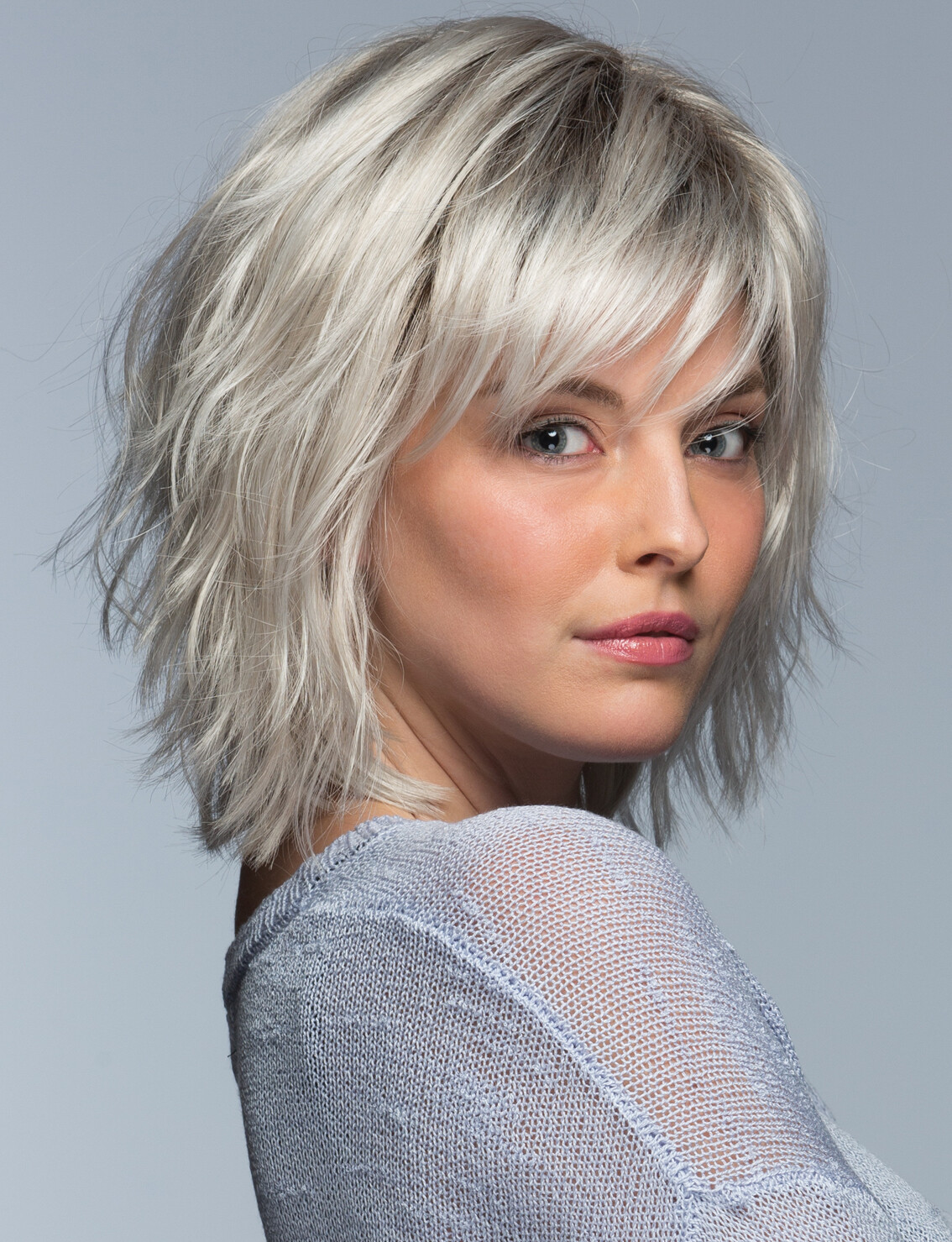 JONES Wig by ESTETICA, *ALL COLORS*, Stretch Cap, Razor cut choppy shag, NEW